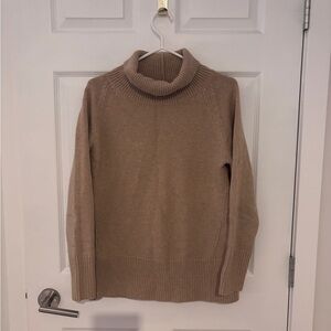 Aritzia Babaton Wool Cashmere Sweater in Tan